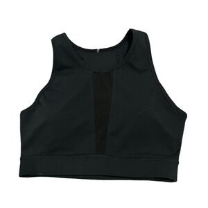 NWOT Lions Not Sheep Black Halter Sports Bra